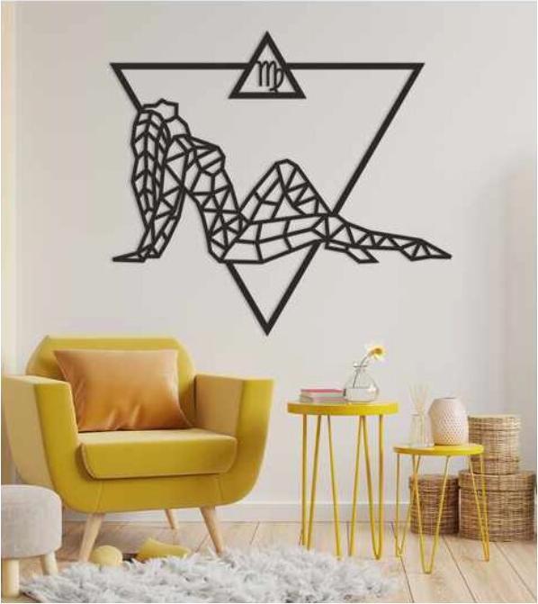 Produktbild Eco Wood Art Jungfrau