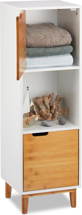 Actual product image Relaxdays Free Standing Shelf (32 x 30 x 101 cm)
