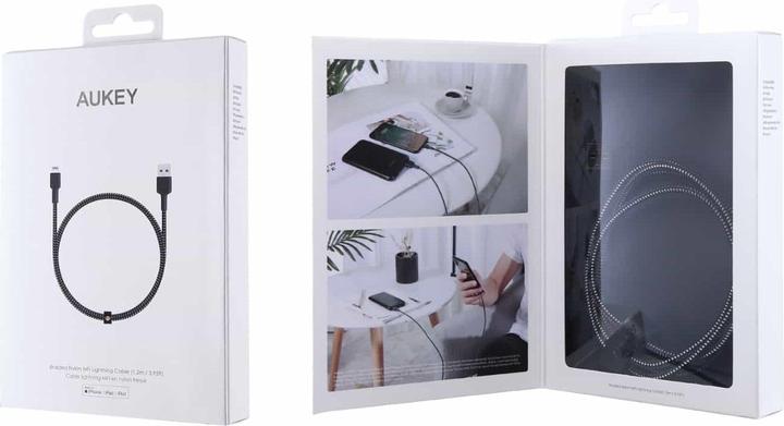 Produktbild Aukey USB-A - Lightning (1.20 m, USB 2.0, USB 3.0)