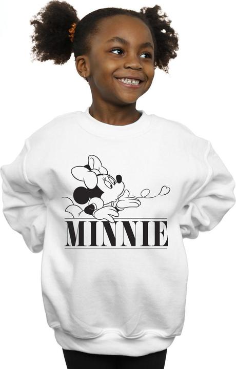 Produktbild Disney Minnie Mouse Kiss Sweatshirt Mädchen (140, 146)
