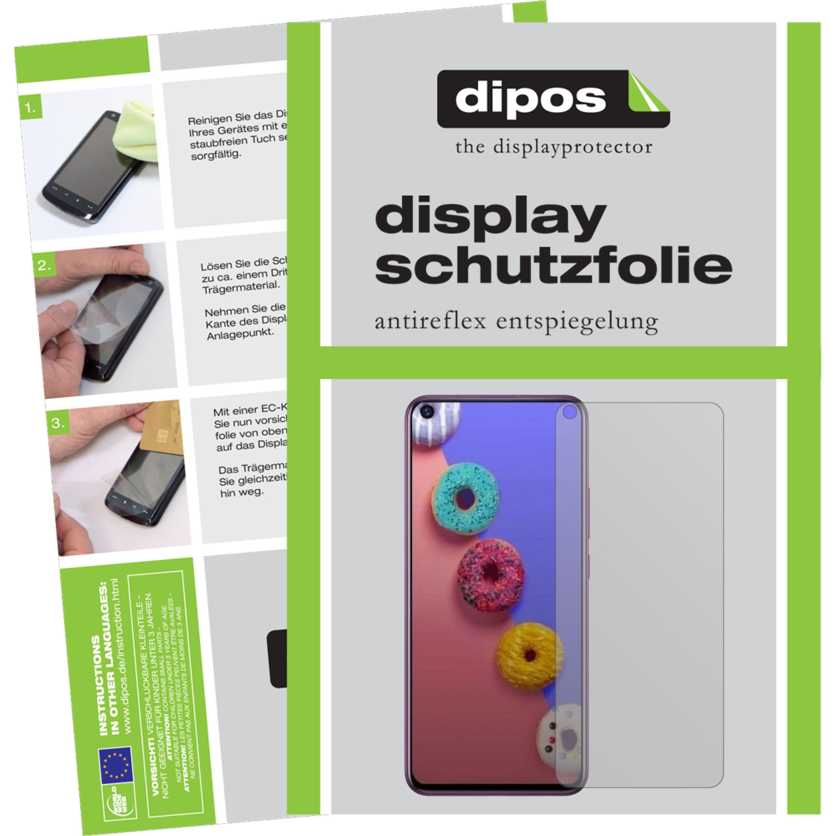 Dipos Displayschutzfolie Antireflex (2 Stück, Infinix S5 lite), Smartphone Schutzfolie, Transparent