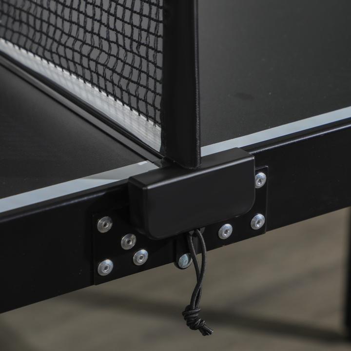 Image du produit SportNow Mini Tischtennisplatte Aluminium, MDF Schwarz