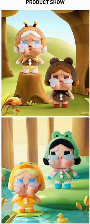 Actual product image Pop Mart Plüsch-Anhänger Labubu Crybaby Crying Again Blind Box