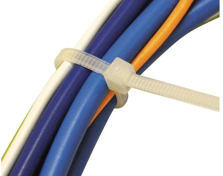 Actual product image BRW Cable ties 750 x 7.5 (Plastic cable ties, 750 mm, 100 pcs.)