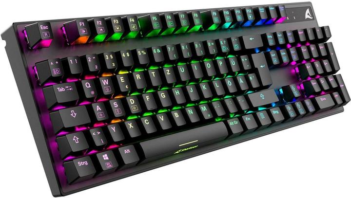 Productafbeelding Sharkoon SKILLER SGK20 (zwart, DE lay-out, Huano Bruin) (DE, Bedraad)