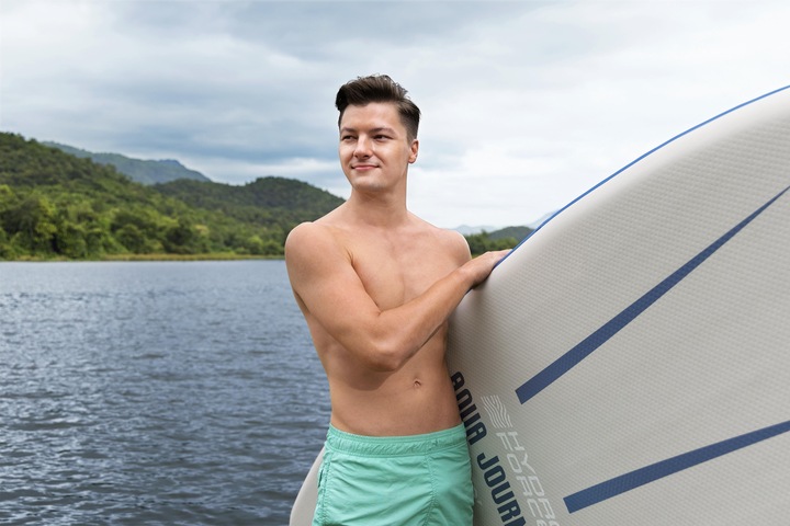 Actual product image Bestway Hydro Force Aqua Journey Inflatable Stand-Up Paddleboard Set 2.74 m