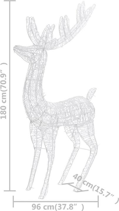 Image du produit vidaXL Renne de Noël