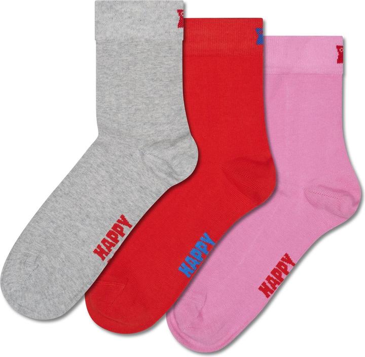 Immagine prodotto Happy Socks 1/2 Equipaggio (confezione da 3, 36 - 40)