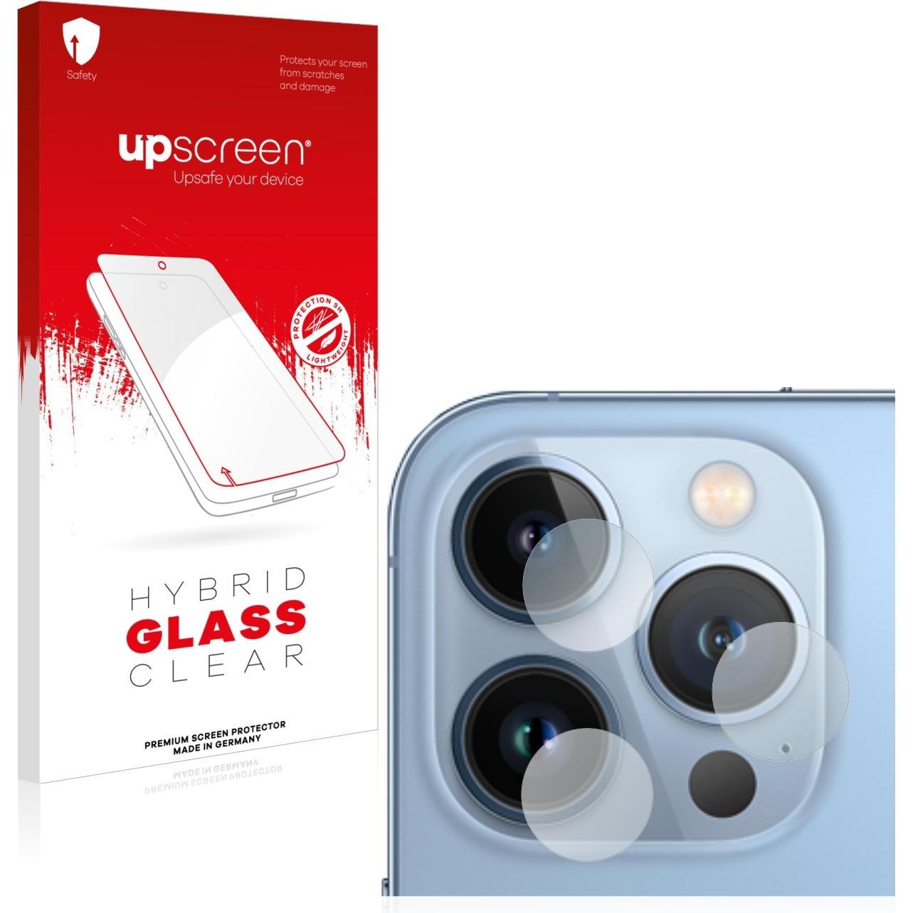 upscreen Scratch Shield Panzerglasfolie (1 Stück, Apple iPhone 13 Pro), Smartphone Schutzfolie, Transparent