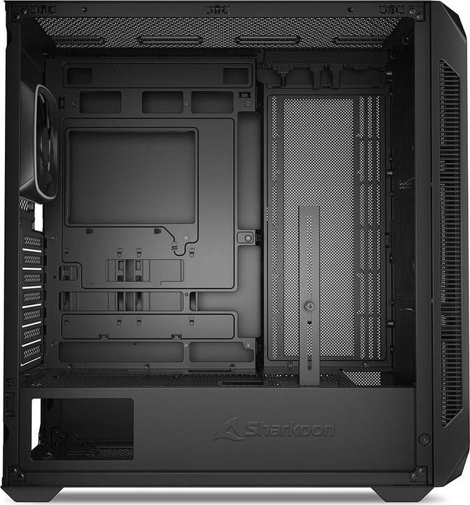 Actual product image Sharkoon AK5 RGB Black ATX (black) (ATX)