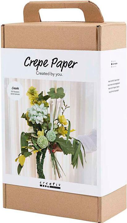 Image du produit Creativ Company Bastelset Krepppapier Blumenstrauss, Mehrfarbig (1x)