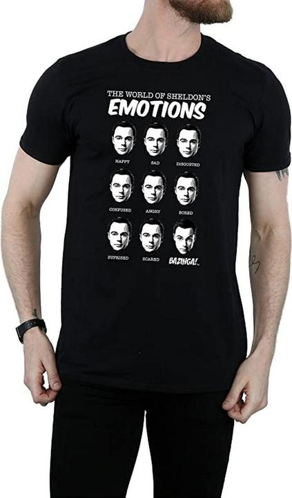 Produktbild Dam Emotionen Sheldon TShirt aus Baumwolle (L)