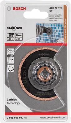 Produktbild Bosch Zubehör Carbide-RIFF Schmalschnitt-Segmentsägeblatt ACZ 70 RT5, 70 mm, 1er-Pack