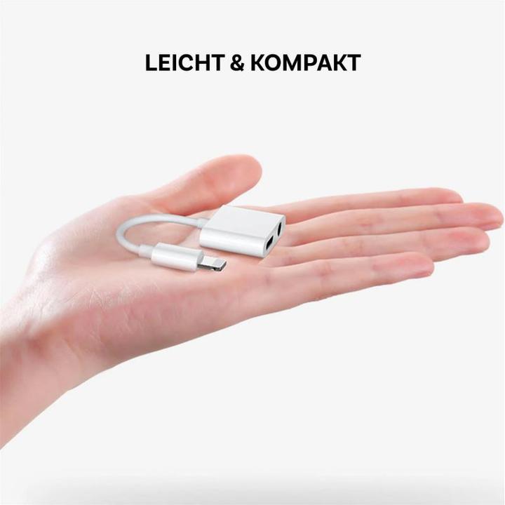 Produktbild Joyroom Apple 3.5mm Audio Power Converter And Lightning Port (3.5mm Klinke, Lightning)