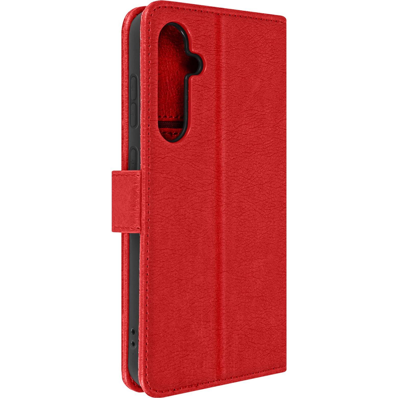 Thumbnail - Avizar Chesterfield Series (Samsung Galaxy S23 FE), Smartphone Hülle, Rot