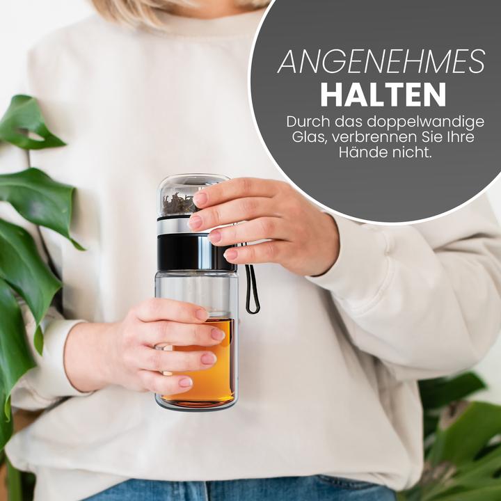 Produktbild Gewürzladen Näfels Drehbare Teeflasche (0.32 l)