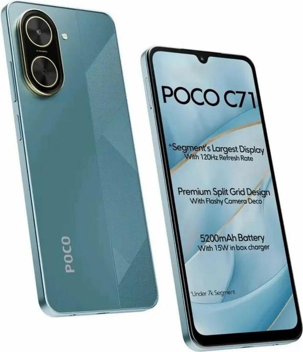 Produktbild Xiaomi Poco C71 (128 GB, Blue, 6.88", Dual SIM, 4G)