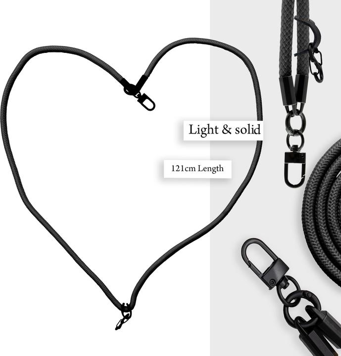 Produktbild Cadorabo Handykette für Motorola MOTO G4 / G4 PLUS Necklace Hülle mit verstellbarem Kordelband
