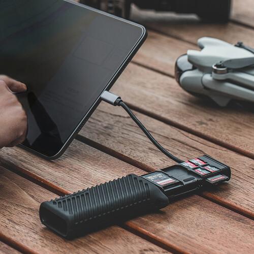 Image du produit Pgytech Étui pour lecteur de cartes haute vitesse CreateMate (USB-C)