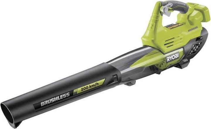Productafbeelding Ryobi RY18BLXA-0 Snoerloze bladblazer 200 km/u Zwart, Groen (Oplaadbare batterij, Bladblazer)