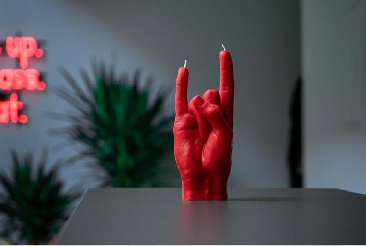 Produktbild Candle Hand You Rock (1 Stk.)