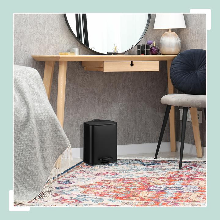 Productafbeelding Relaxdays Badkamer afvalemmer (5 l)