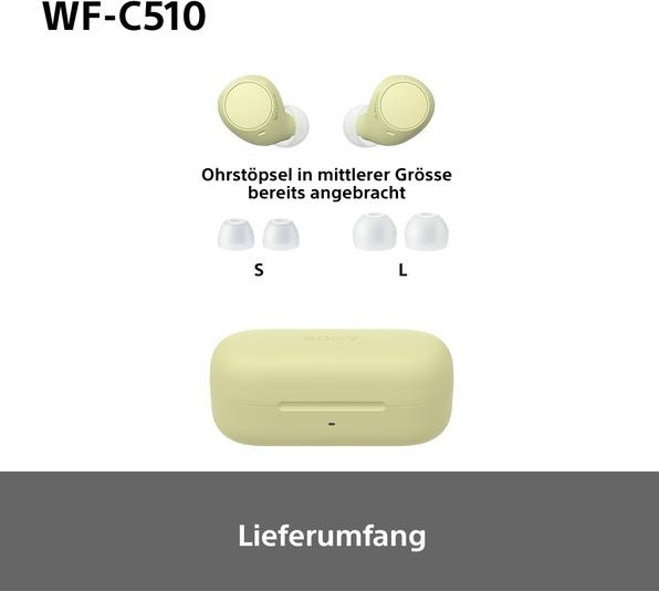 Actual product image Sony WF-C510 (No noise cancelling, 11 h, Wireless)