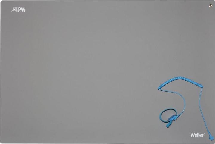 Productafbeelding Weller Erem Antistatische ESD Premium Tafel Soldeermat Set met Polsband en Spiraalkabel