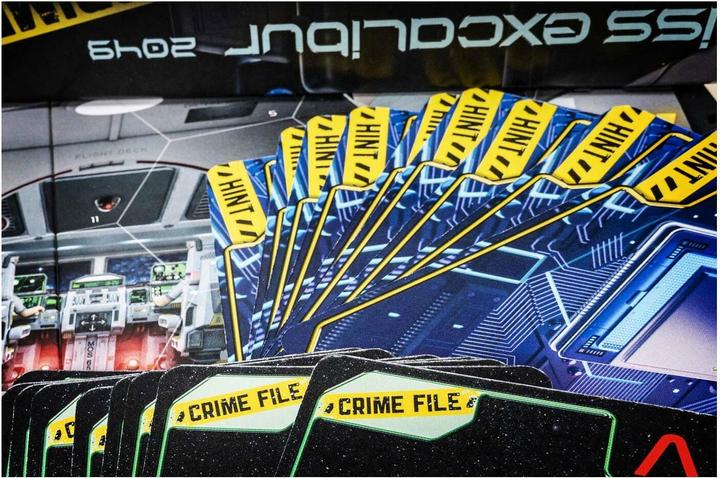 Actual product image Tactic Crime Scene ISS Excalibur NL Board Game (Dutch)