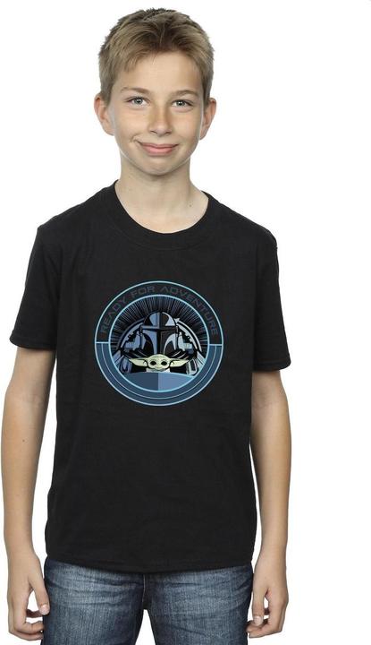 Produktbild Star Wars The Mandalorian Grogu Ready For Adventure TShirt Jungen (152, 158)