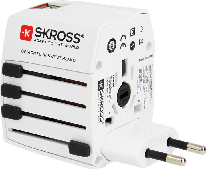 Produktbild Skross World-Reiseadapter Muv USB 2.4A