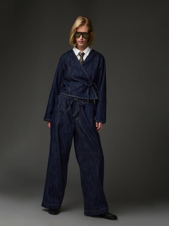 Produktbild Pieces PCGEGGO MW PULL-UP Wide Fit Jeans (32, XS)