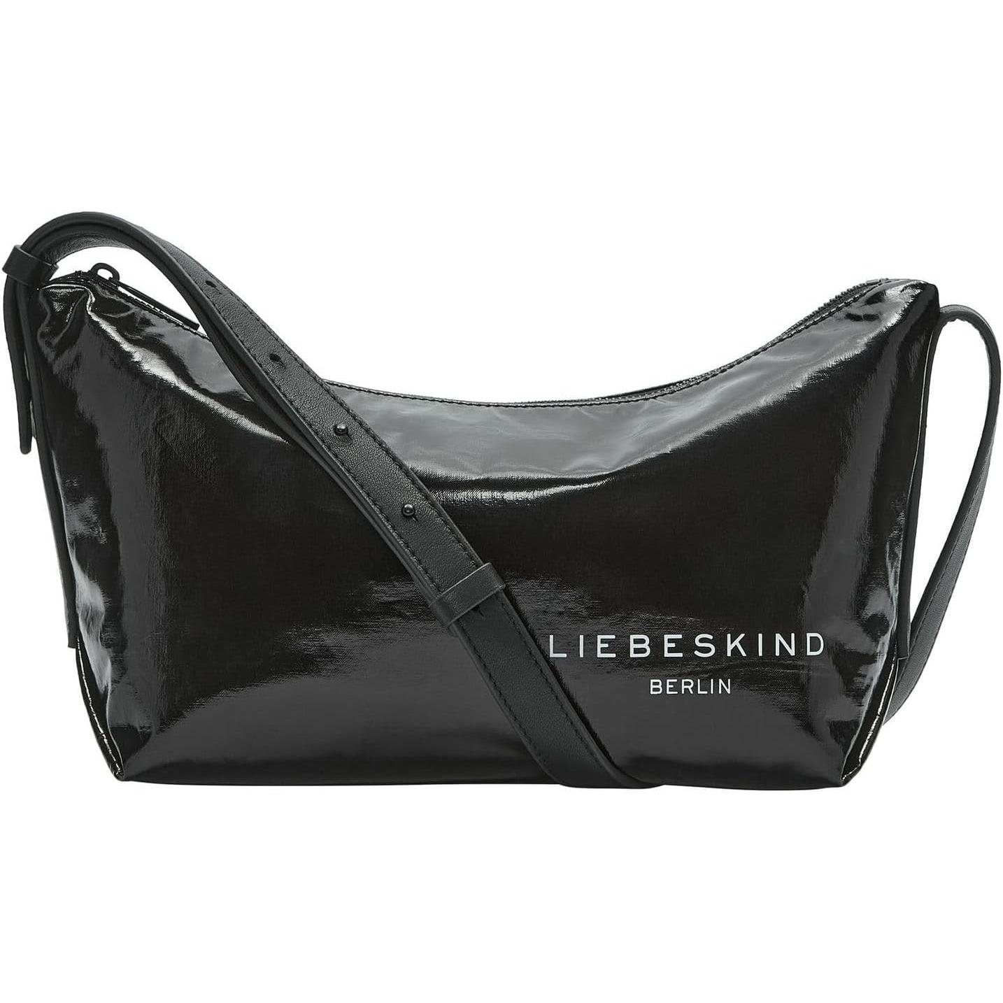 Liebeskind Berlin, Vrouwen, Handtas, Bodybag Elvira Cb M Rain, Zwart