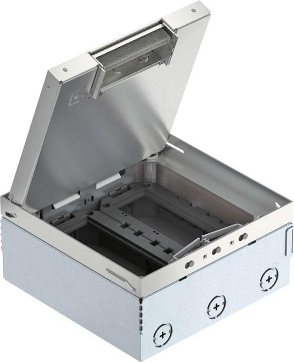 Actual product image OBO Bettermann Vertr Floor tank complete with module support UDHOME4