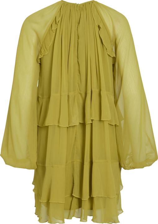 Vila VIHELA Rüschen Minikleid (38)