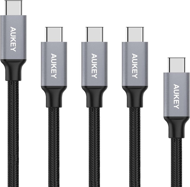 Aukey USB-A – USB-C 5er Pack (2 m, USB 3.0)