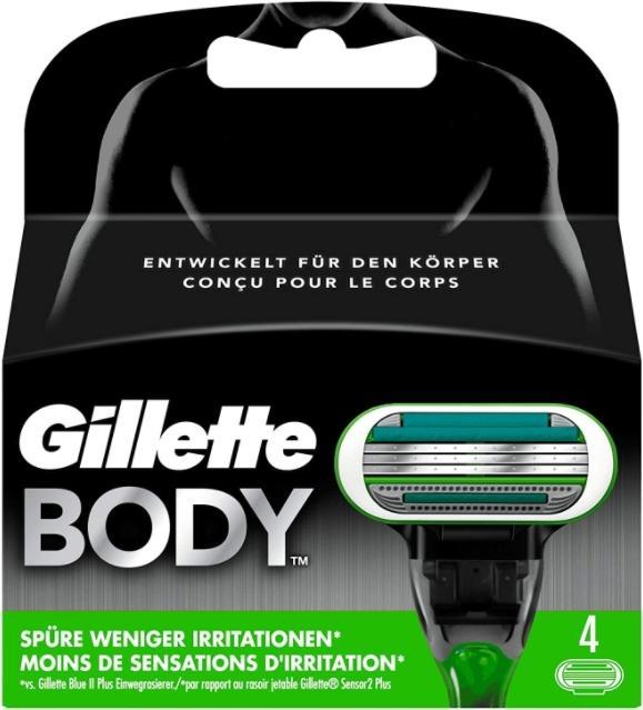 Actual product image Gillette Body (4 x)