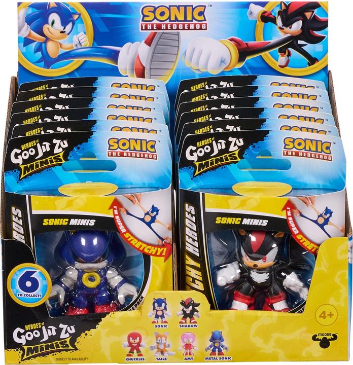 Actual product image Goo Jit Zu Sonic Minis S4