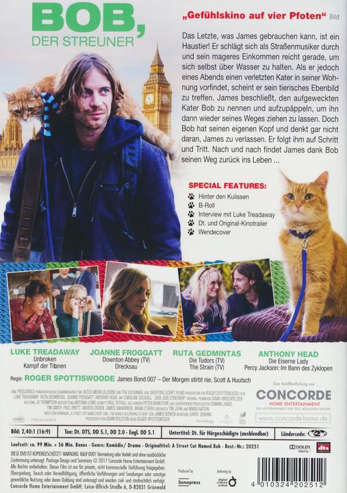 Produktbild Bob, der Streuner (DVD, 2016, Deutsch)