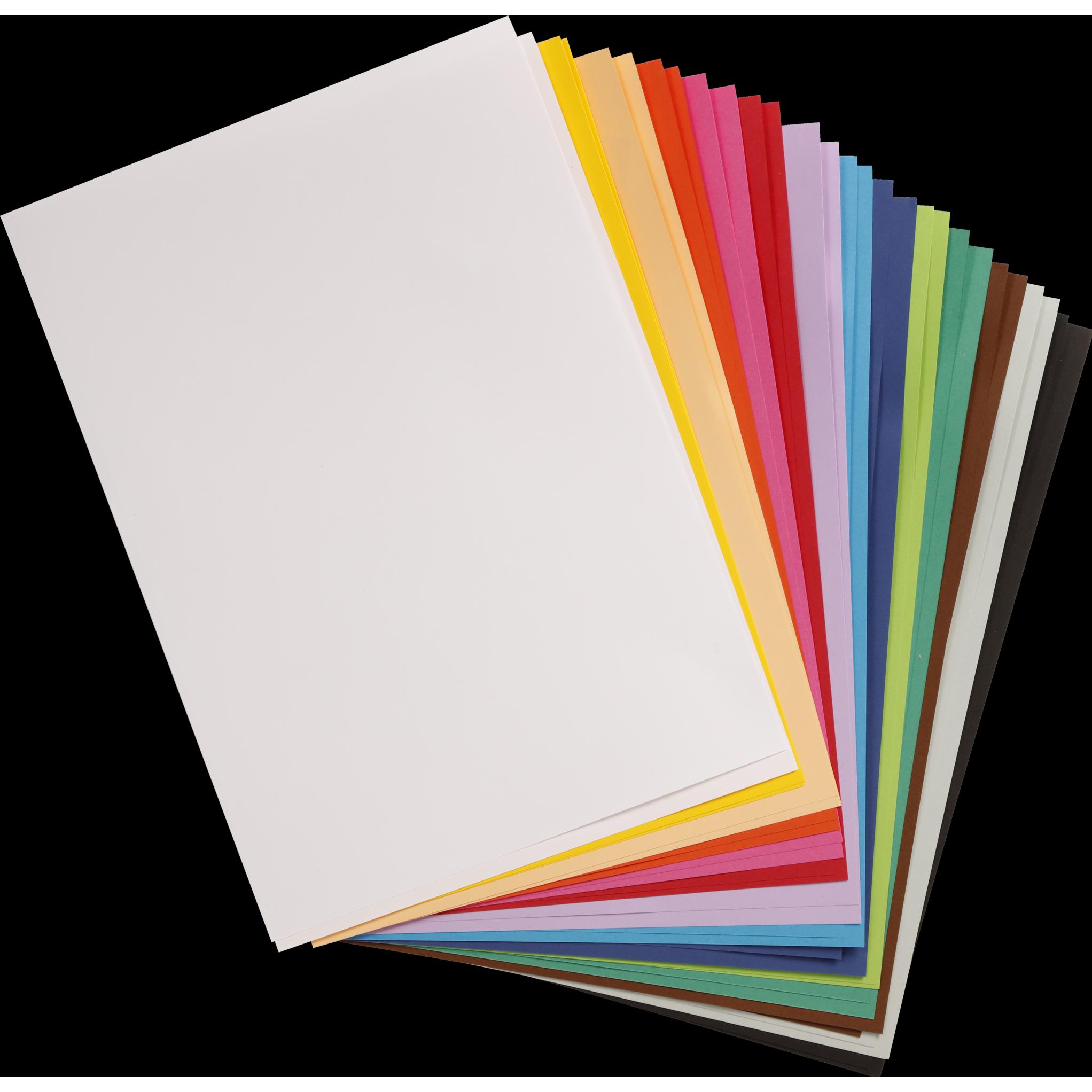 Clairefontaine, Bastelpapier, Farbige Zeichnung (185 g/m², 2 x)