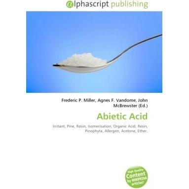 Abietic Acid, Fachbücher von Agnes F. Vandome, Frederic P. Miller, John McBrewster