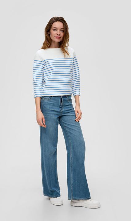 Produktbild s.Oliver Sweatshirt Strickpullover aus Baumwollstretch (42)