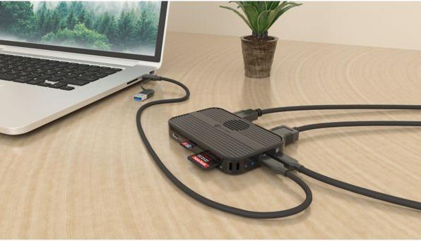 Image du produit Icy Box IB-DK4071M-CU31 (USB-C, 6 ports)