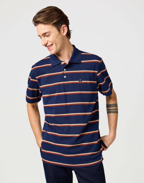 Wrangler Polo Stripe Polo Shirt