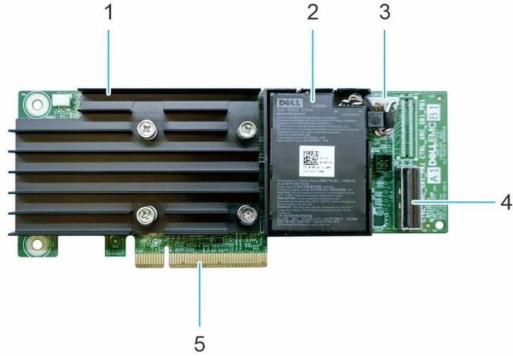 Image du produit Dell Adaptateur PERC H750, Low Profile/Full Heig
