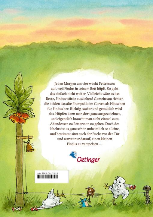 Actual product image Findus zieht um (German, Sven Nordqvist, 2013)