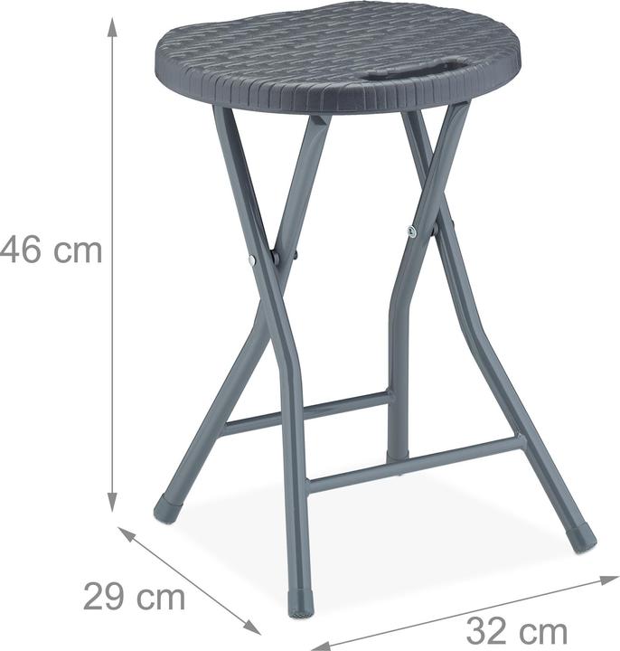 Productafbeelding Relaxdays Opvouwbaar krukje