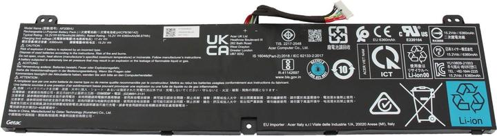 Acer KT.00408.002 (4 cubicoli, 6578 mAh)