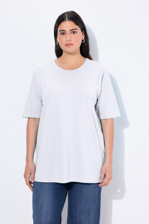 Produktbild Ulla Popken T-Shirt, Rundhalsausschnitt, Relaxed, Halbarm (46, 48)