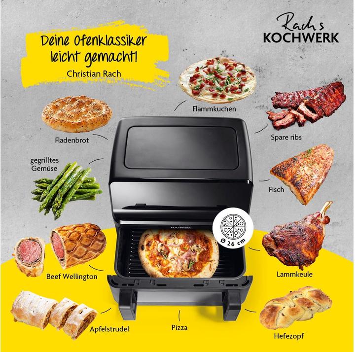 Actual product image Gourmetmaxx Hot air fryer